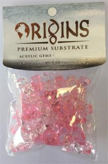 Bio Bubble Origins Series Acrylic Gems - Blush Pink (5oz Bag) Online now