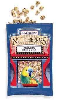 Lafeber Gourmet Nutriberries Popcorn Parrot 1# Discount