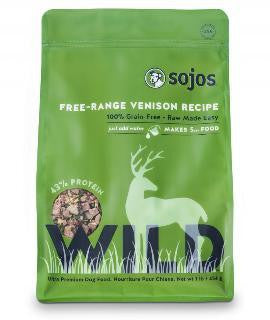 Sojos Wild Raw Venison Dog 4# Online Sale