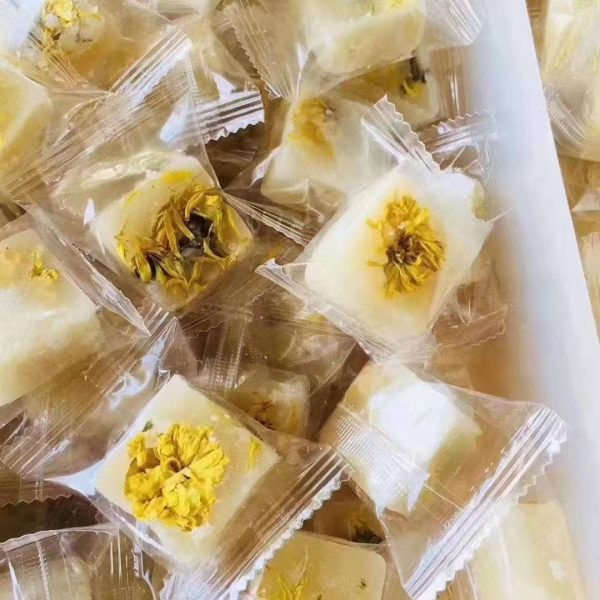 Gourmet Honey Sugar Cubes with Flowers and Fruit Cheap