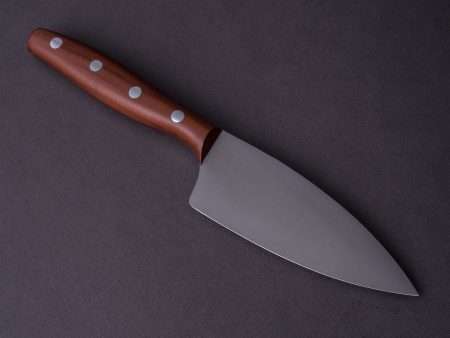 Windmühlenmesser - K4 - Stainless - 125mm Medium Chef - Plumwood Handle For Sale