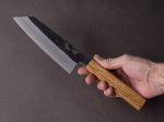 HADO - Sumi - White #2 - Kurouchi - 180mm Bunka - Oak Handle Hot on Sale