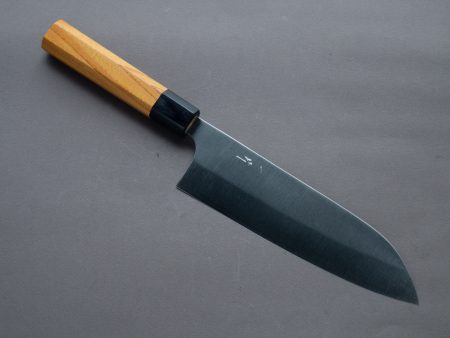 Hitohira - Echizen - SG2 - 180mm Santoku - Keyaki Zelkova Handle For Cheap