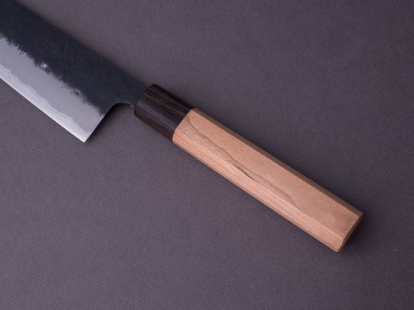 Hitohira - Futana - Super Blue - Kurouchi Nashiji - 240mm Gyuto - Cherry Handle Cheap