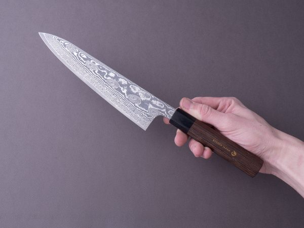 RYUSEN - BONTEN UNRYU WA - VG10 DAMASCUS - 210mm Gyuto - Wenge Handle Online now