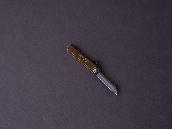 Higonokami - SK - Mini Folding - Brass Online Sale