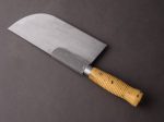 K Sabatier - Straight Leaf Cleaver - Carbon - 850g - Boxwood Handle Online Hot Sale