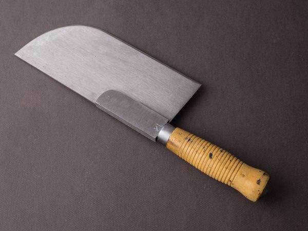 K Sabatier - Straight Leaf Cleaver - Carbon - 850g - Boxwood Handle Online Hot Sale