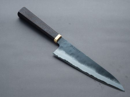 Blenheim Forge - Stainless Clad Blue Super - 205mm Gyuto - Fumed-Oak Handle Supply