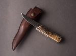 R. Chazeau - Folding Dagger - Le Thiers a la D Estaing - Buffalo Horn Cheap