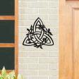 Ivy and Triquetra Metal Wall Iron Art Online