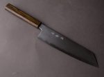 Sakai Kikumori - Asagiri - White #2 Stainless Clad - Kasumi - 225 Kiritsuke Gyuto - Black Lacquered Oak Handle Fashion