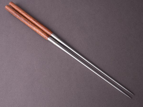 Hitohira - Moribashi Plating Chopstick - 165mm - Round Satine For Sale