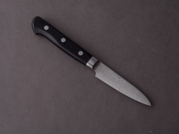 Hitohira - HG - Damascus - 80mm Paring Knife - Western Handle For Sale