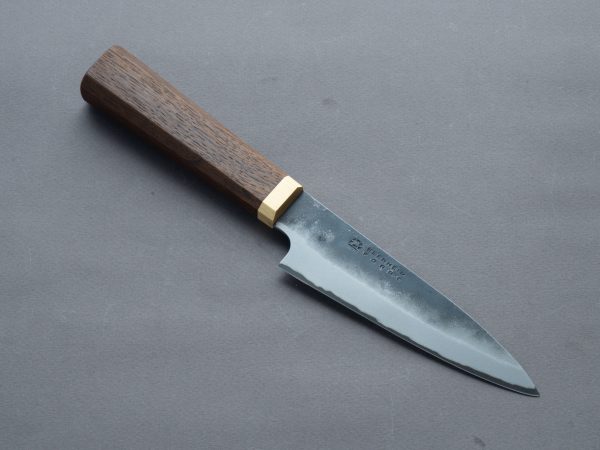 Blenheim Forge - Stainless Clad Blue Super - 125mm Petty - Fumed-Oak Handle Online Sale