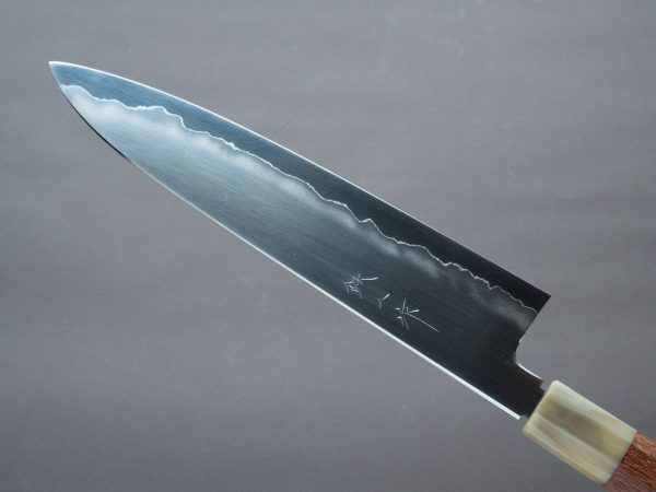 Tetsujin - Silver #3 - Ukiba - 240mm Gyuto - Lacewood Handle Online now