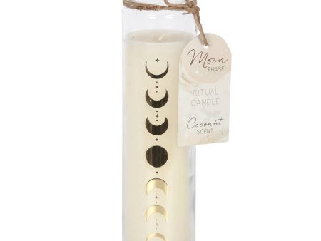 Moon Phase Coconut 7 Day Jar Candle For Discount