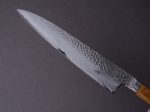 RYUSEN - TANGANRYU -  VG10 Tsuchime Damascus - 240mm Gyuto - Maple Hybrid Handle Online now