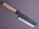 Hitohira - Kikychiyo x Kyuzo - Blue #2 - Kurouchi - 180mm Nakiri - Cherry Handle Hot on Sale