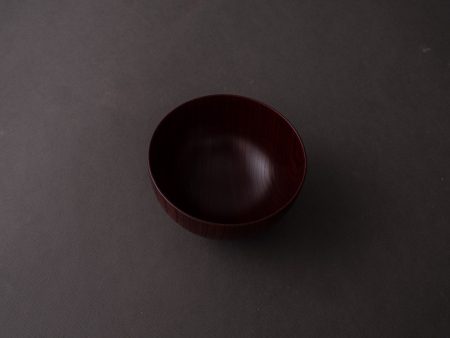 Komon - Yamanaka Shikki - Hashikko Bowl - Japanese Zelkova - Red Lacquer Discount