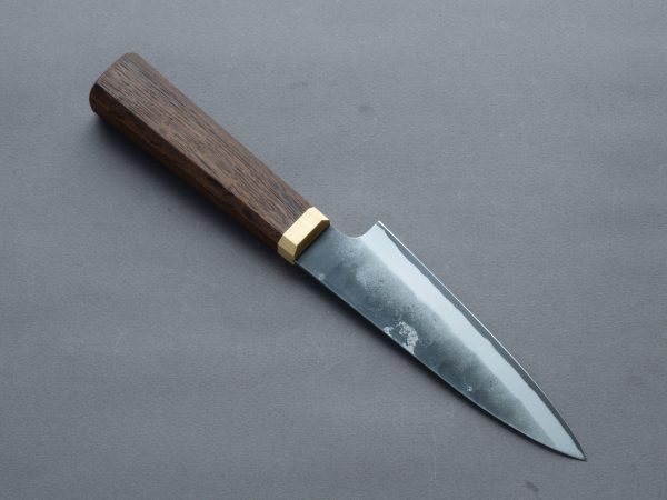 Blenheim Forge - Stainless Clad Blue Super - 125mm Petty - Fumed-Oak Handle Online Sale