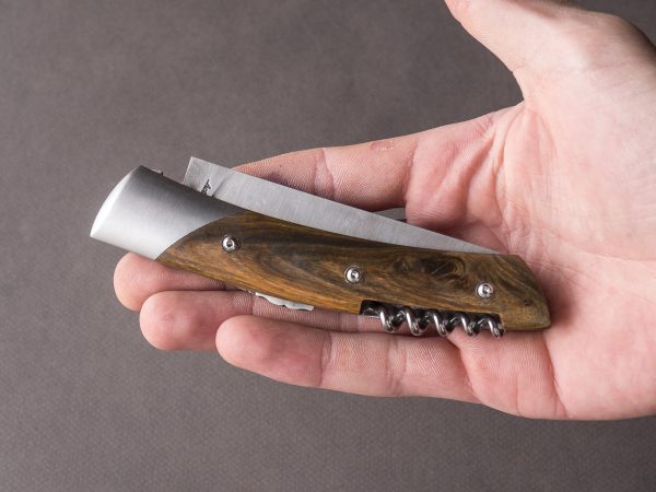 Coutellerie Chambriard - Le Thiers  Trappeur Grand Cru  - Folding Knife - Palo Santo Handle - Button Lock on Sale