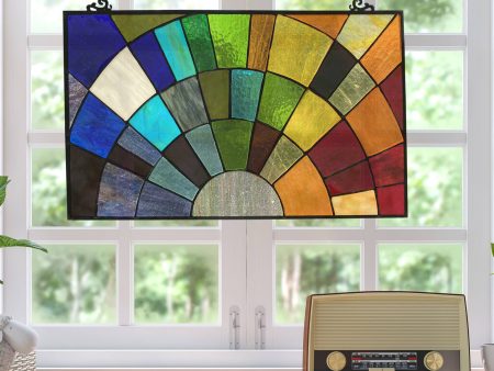 Multicolor Rays of Sunshine Window Panel Online Sale