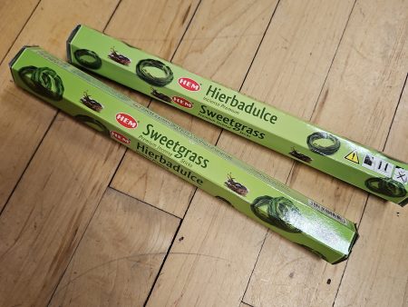 HEM Sweetgrass Incense Sticks - 20 Pack Cheap