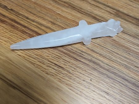 Small Rose Quartz Dagger    Athame 5” Online Sale