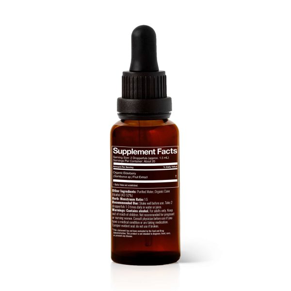 Elderberry Herbal Organic Tincture Online Sale