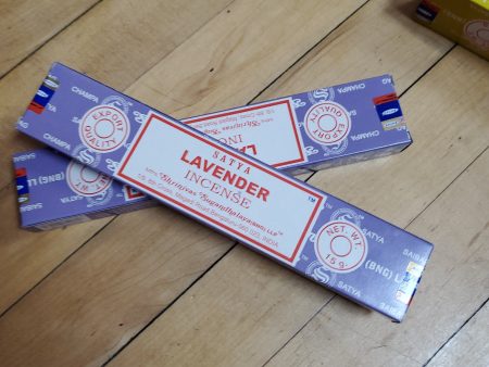 Satya Incense 15g (grams) - Lavender Online Hot Sale