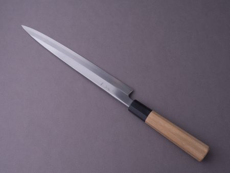 Hitohira - Kikuchiyo x Mosuke - Ginsan - 270mm Yanagiba - Ho Wood Handle (Saya) For Discount