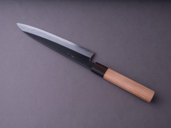 Hitohira - Kikuchiyo x Kyuzo - White #2 - Kurouchi - 210mm Gyuto - Cherry Handle on Sale