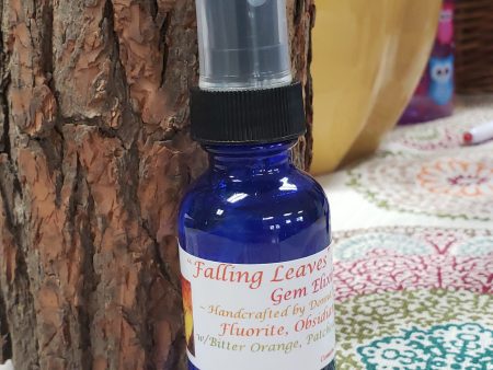 Falling Leaves  Autumn Equinox Gem Elixir   Crystal Elixir   Aura Spray on Sale