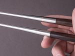 Hitohira - Moribashi Plating Chopsticks - 165mm - Hexagonal Ebony Online