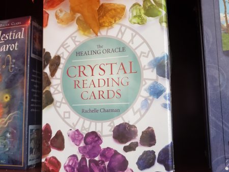 Crystal Reading Card Deck & book by Rachelle Charman Sale