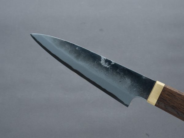 Blenheim Forge - Stainless Clad Blue Super - 125mm Petty - Fumed-Oak Handle Online Sale