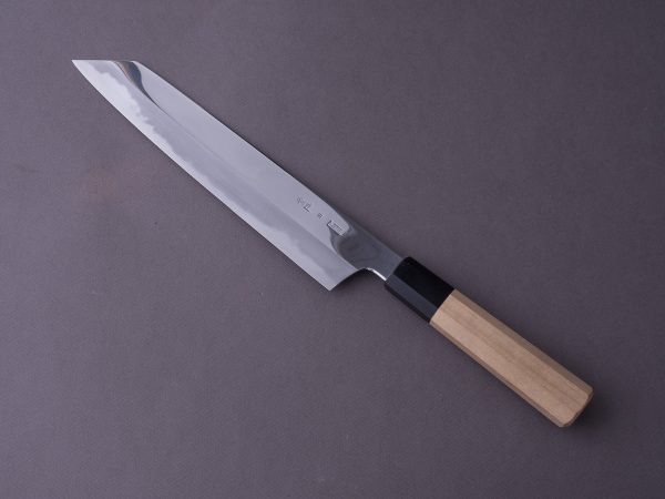 Sakai Kikumori - CHOYO - White #2 - 240mm Kiritsuke Gyuto - Ho Wood Handle Online now