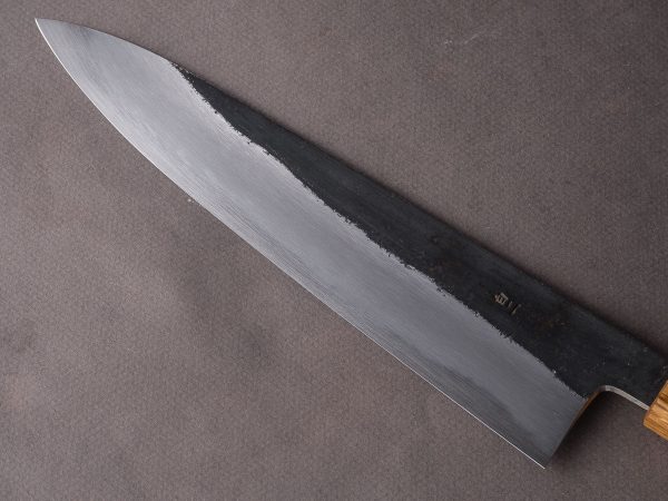 HADO - Sumi - White #2 - Kurouchi - 240mm Gyuto - Oak Handle Online