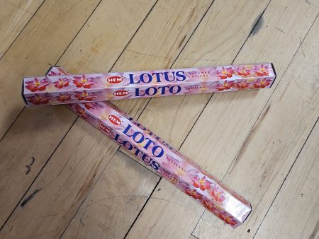 HEM Lotus Incense Sticks - 20 Pack Online Hot Sale