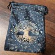 Velvet Tarot   Oracle Deck Bag - Tree of Life Brown 5x7 Sale