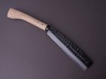 Ajikataya - Old Style Hatchet - Tsuchime - 210mm - Ho Wood Handle - Double Bevel Supply