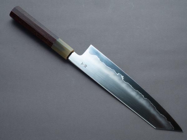 Tetsujin - Ukiba - Silver #3 - 240mm Kiritsuke Gyuto - Taihei Tagayasan Handle Online Sale