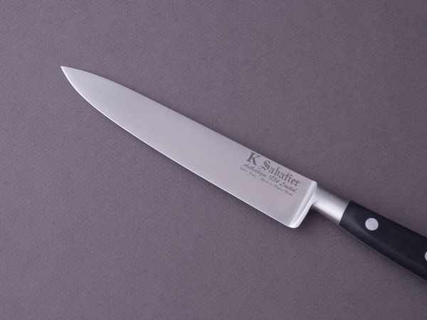 K Sabatier - Authentique 1834 Ltd - Stainless - 6  Chef - Western Handle - Leather Sheath Hot on Sale