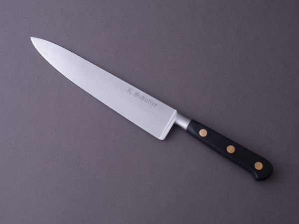 K Sabatier - Authentique - Carbon - 8” Chef - Western Handle Cheap