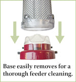 Nyjer Mesh Feeder Quick-Clean Fashion