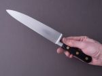 K Sabatier - Authentique - Carbon - 8” Chef - Western Handle Cheap