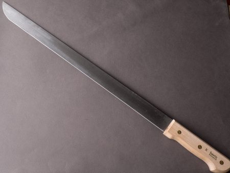 K Sabatier - 22  Saber Machete - Carbon Steel - Wood Handle Sale