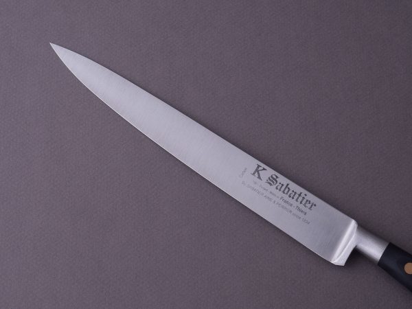 K Sabatier - Authentique - Carbon - 8  Fillet - Western Handle Online now