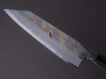 Hitohira - Togashi - White #1 - Stainless Clad - Mirror Polished - 210mm Kiritsuke Gyuto - Taihei Ebony Handle Discount